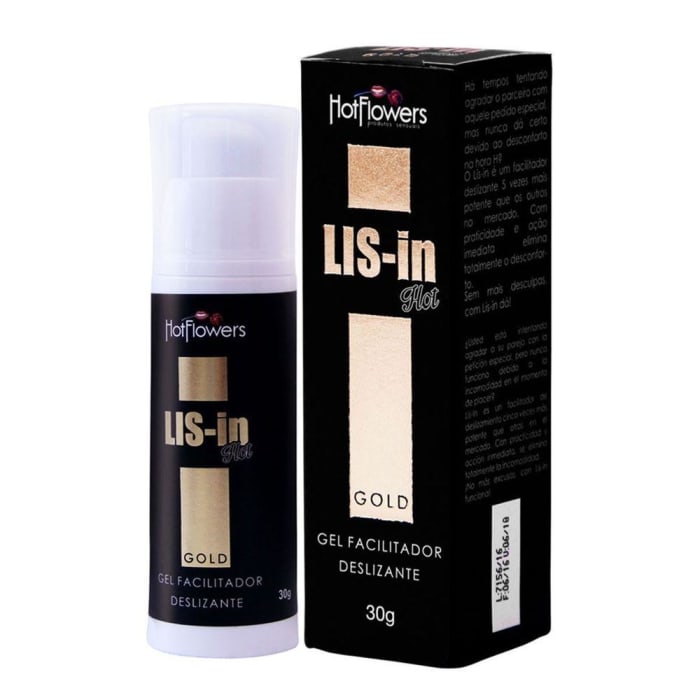 Lis-In Gold Dessensibilizante Anal - Hot Flowers (0)