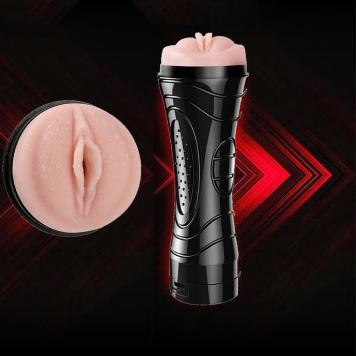 Lanterna Masturbador Vagina Com Vibração
