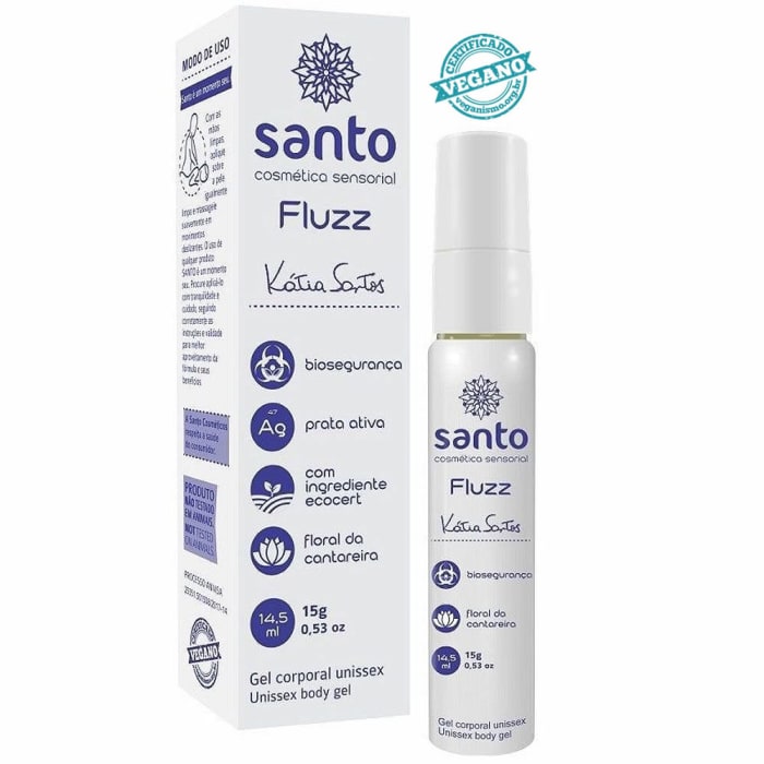 Fluzz Lubrificante Vegano - Santo