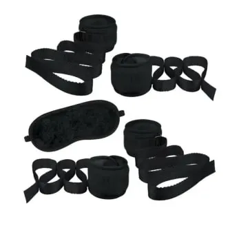 Kit Bondage Pelúcia Preta (0)